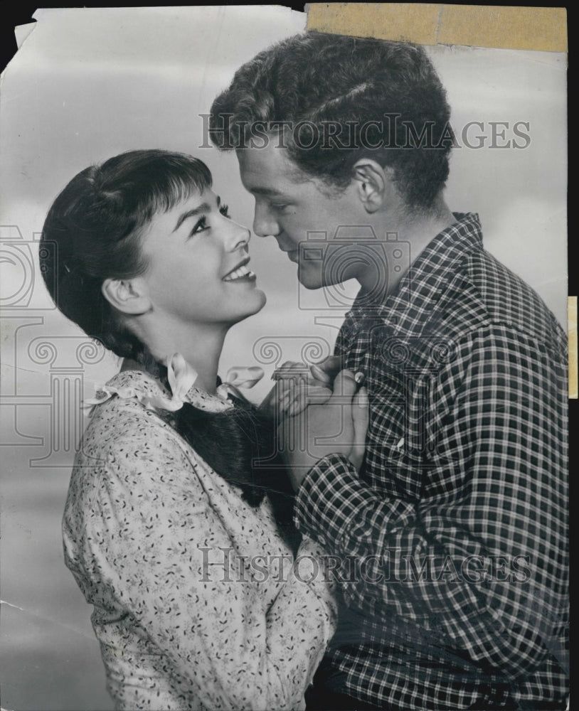 1959 Press Photo Actor James MacArthur in "Kidnapped" - Historic Images