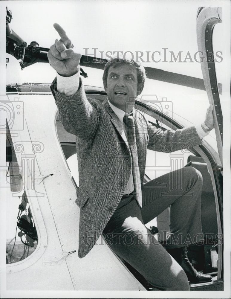 1972 Press Photo Actor Monte Markham in &quot;Visions&quot; - Historic Images