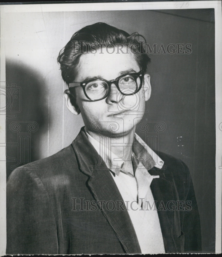 1958 Press Photo David J Mack,drug dealer - Historic Images