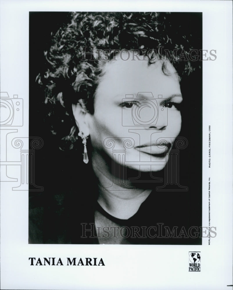 Press Photo Singer Songwriter Tania Maria - Historic Images