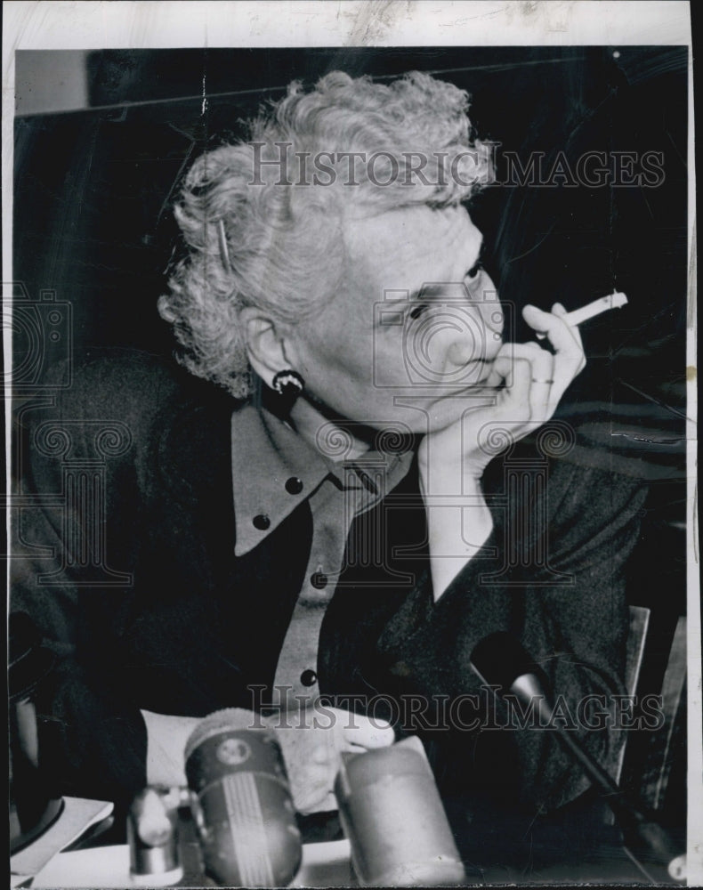 1952 Press Photo Mrs Bernice Baldwin /Undercover Communist for FBI - Historic Images