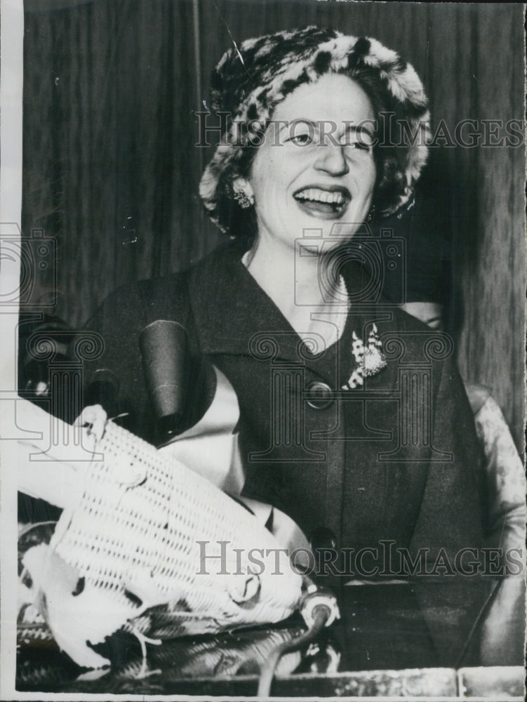 1960 Press Photo Miss Letitia Baldridge /New White House Social Sect. - Historic Images