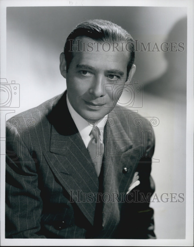 1948 Press Photo Phil Baker the man in the picture - Historic Images