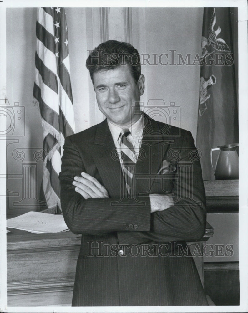 1985 Press Photo John Larroqutte, american actor. - Historic Images