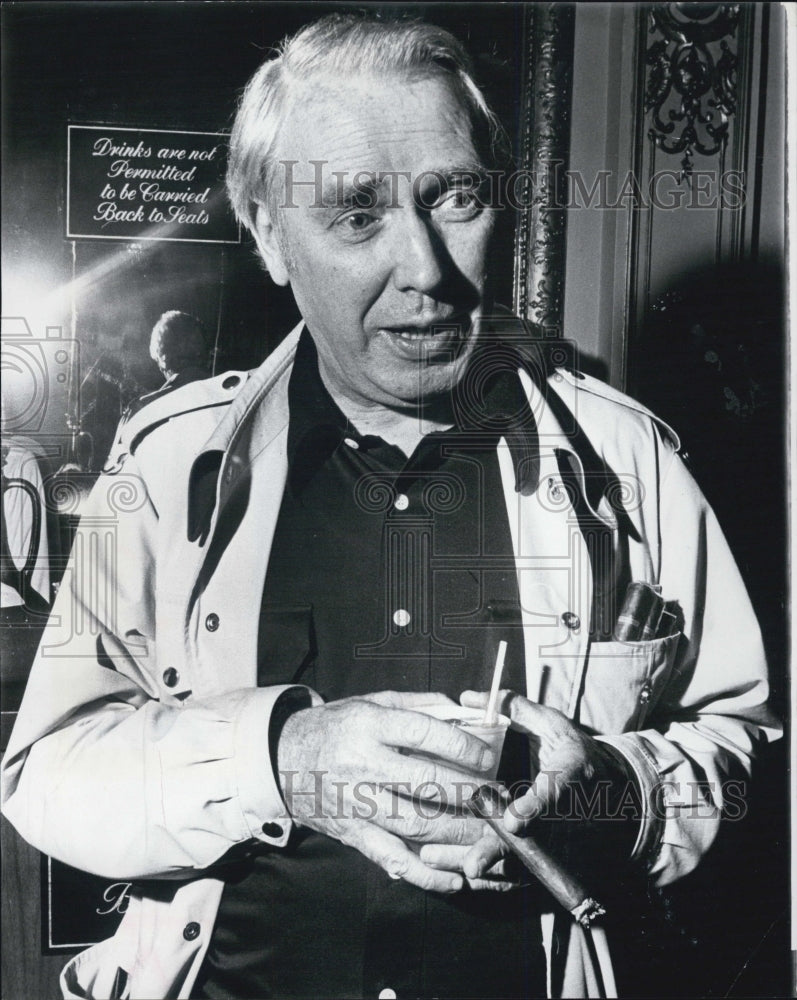 1979 Press Photo Hugh Leonard, author of "Da" - Historic Images