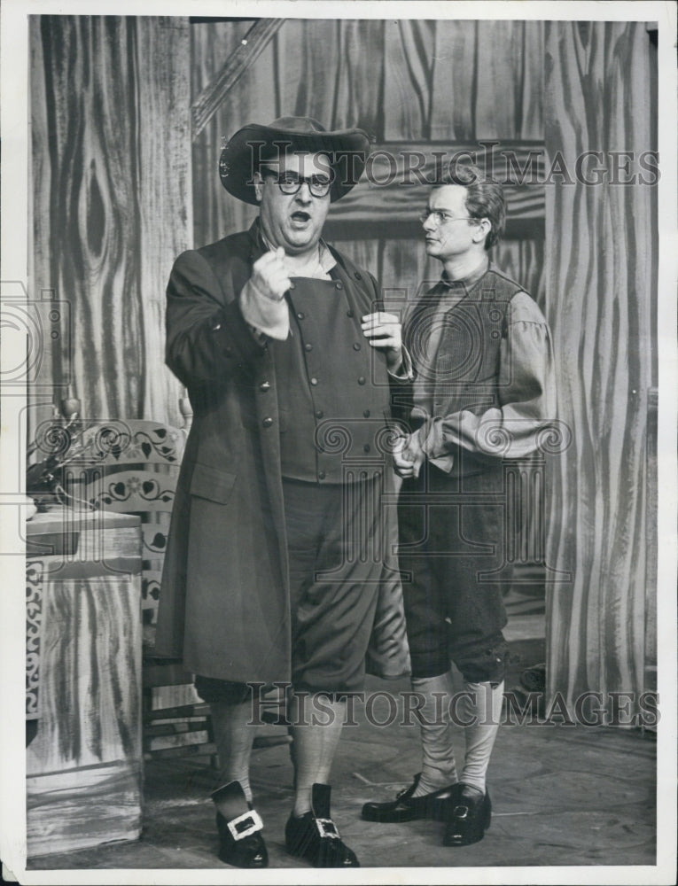 1955 Press Photo Jack E. Leonard stars in "Babes in Toyland" - Historic Images