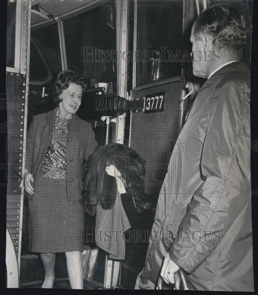 1969 Press Photo British Prime Minister Of Transport Mrs. Barbara Castle - Historic Images
