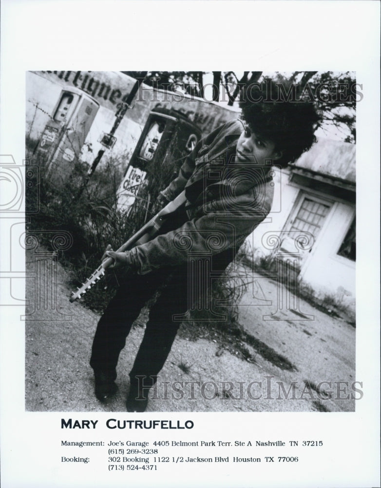 1997 Press Photo Musician Mary Cutrufello - Historic Images