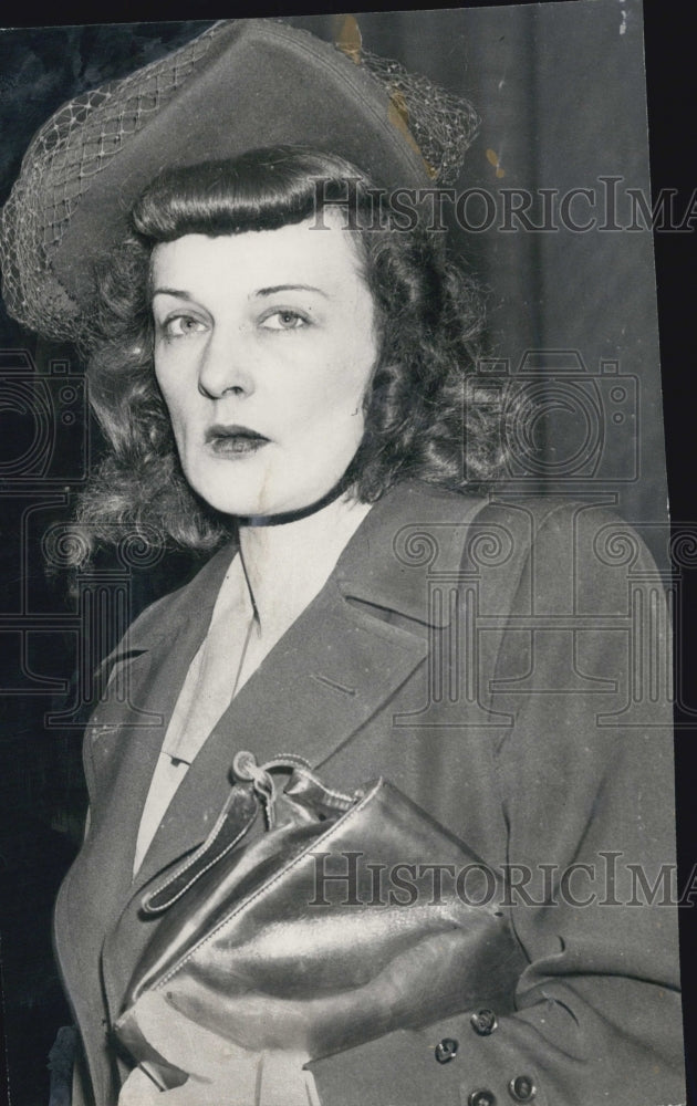 1954 Nurse Ann Marie Salot in Morals Case - Historic Images