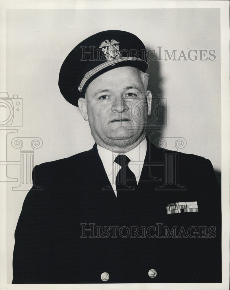 1958 Press Photo LCDR Norman A. Snook - Historic Images