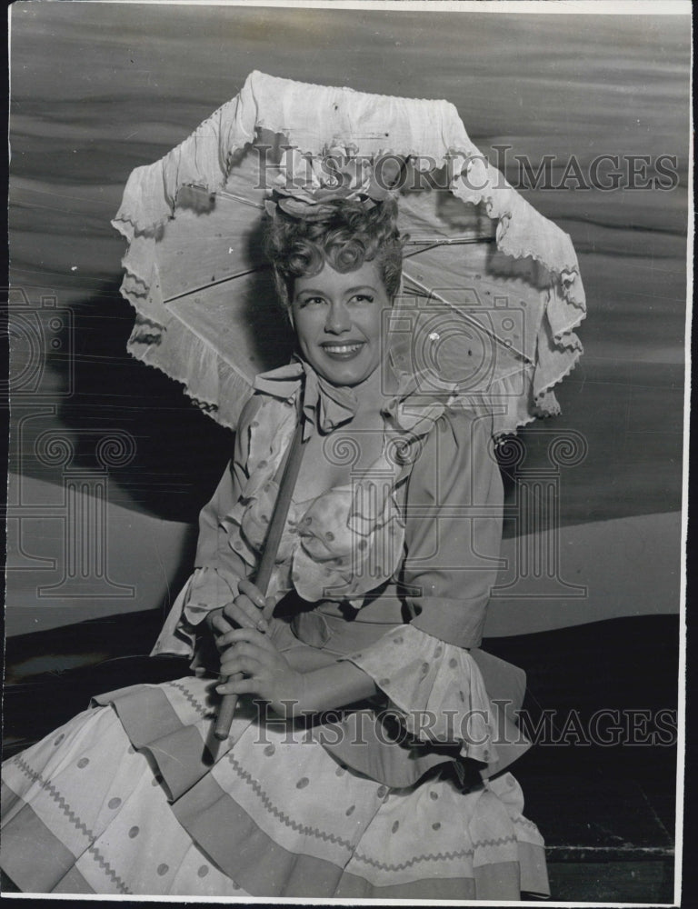 1949 Press Photo Phyllis Ruth Stars In Oklahoma - Historic Images