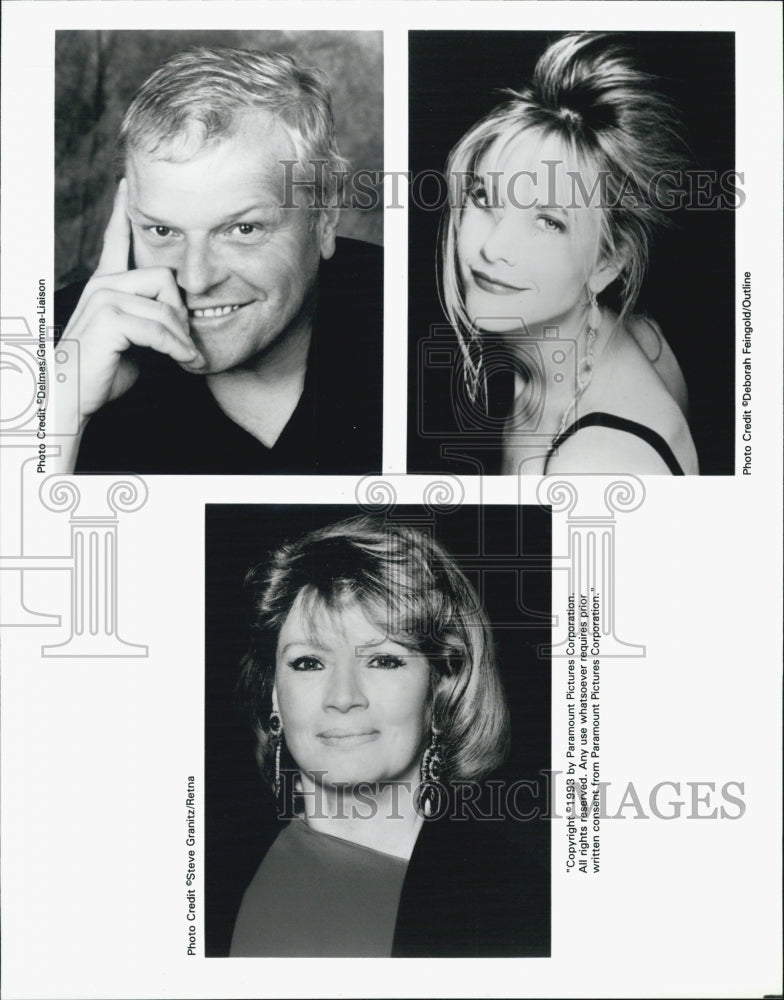 Press Photo Brian Dennehy,Meg Ryan & Angie Dickinson - Historic Images