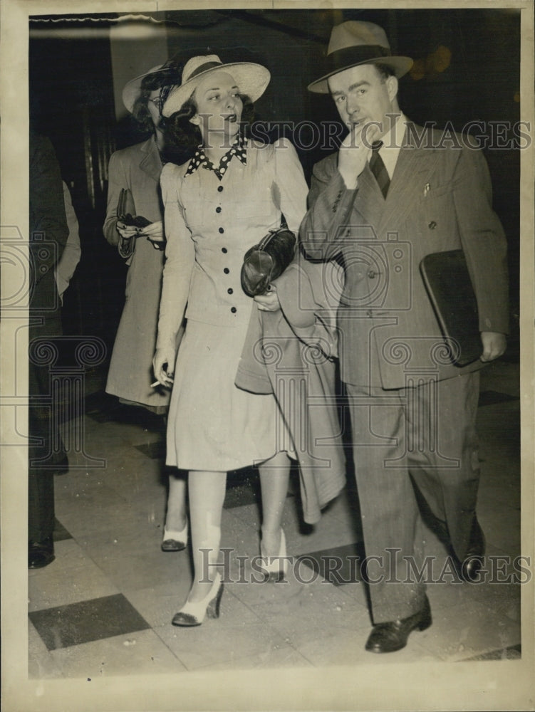 1941 Press Photo Muriel Rutsky Divorce Attorney - Historic Images