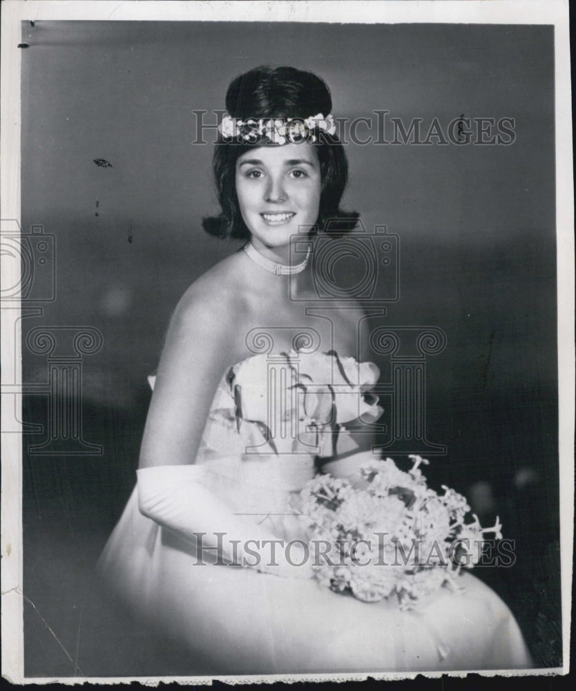 1963 Press Photo Janet Jennings Auchinloss,half sister of First Lady Kennedy. - Historic Images