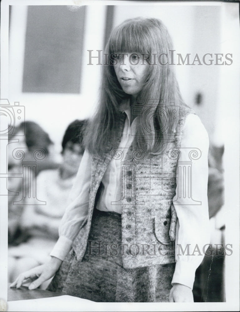 1971 Press Photo Nannette Citron of the National Organization of Women - Historic Images