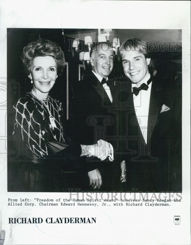 Press Photo Nancy Reagan Wins Freedom of the Human Spirit Award - Historic Images