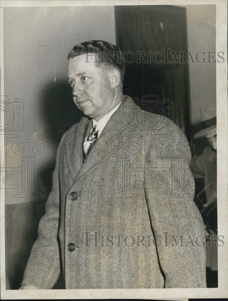 1952 Press Photo Delaney Case in Federal Court,Foreman of Jury,William ClaytonJr - Historic Images