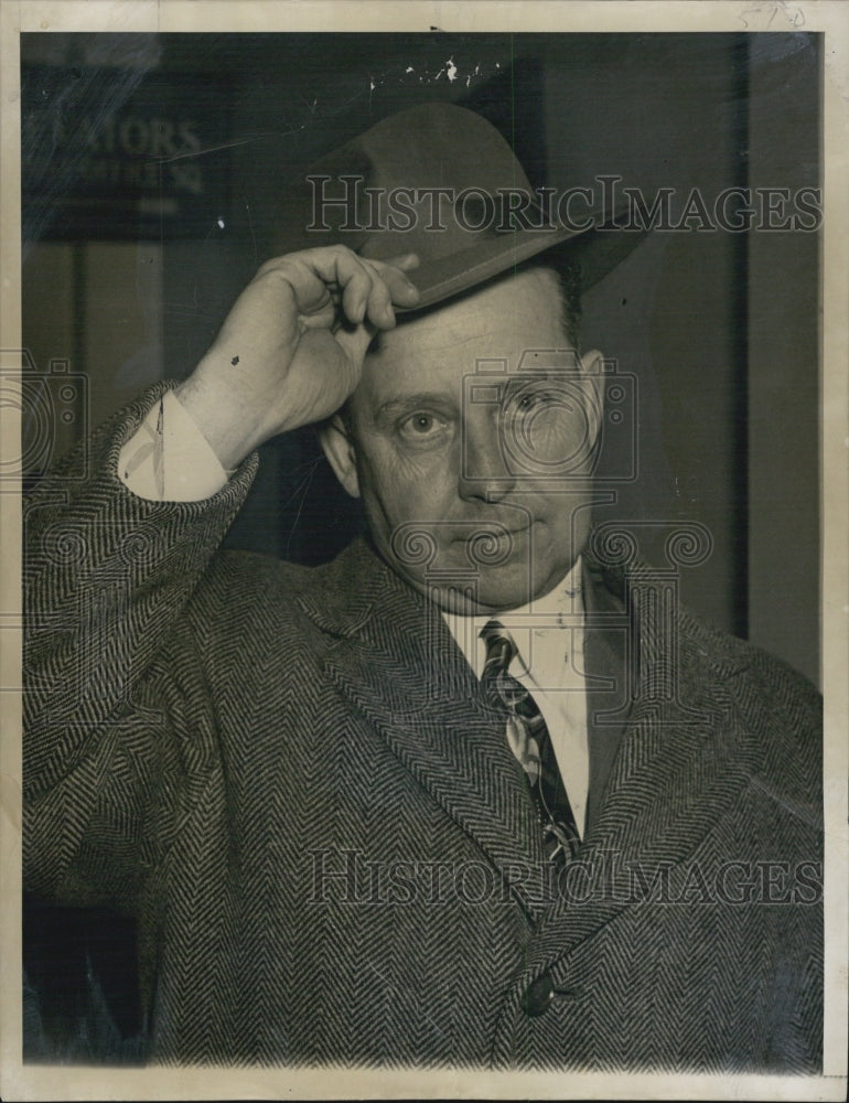 1952 Press Photo William B Clayton Jr,Foreman of Jury,Delaney Case,Federal Court - Historic Images