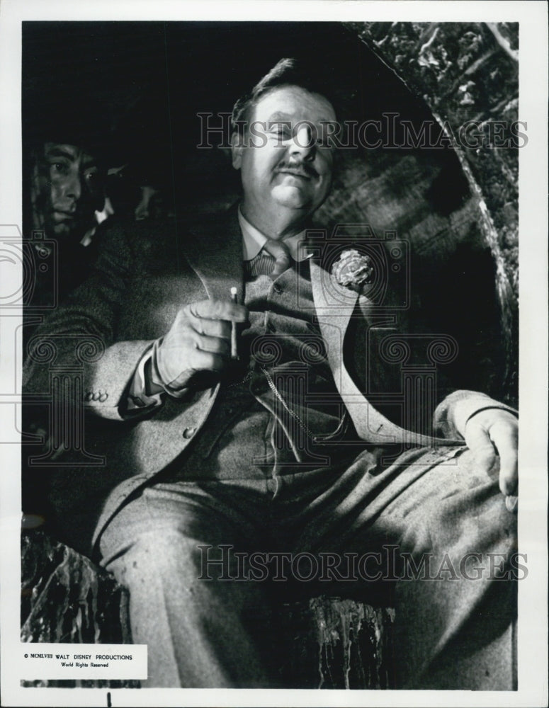 1966 Press Photo Walter Slezak, Actor in "Emil and the Detectives" - Historic Images