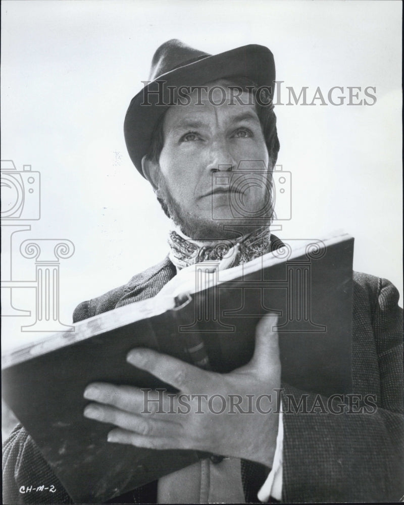 1968 Press Photo William Russell in &quot;The Charge of the Light Brigade&quot; - Historic Images