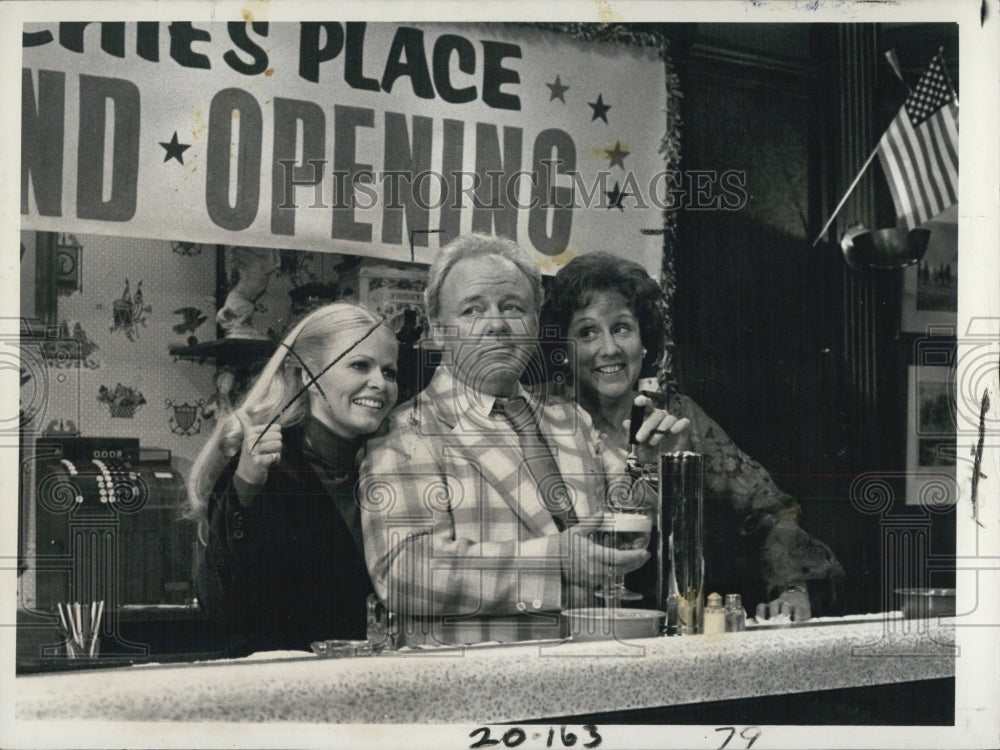 1978 Press Photo Carrol O&#39;Connor and Jean Stapleton in &quot;All in the Family&quot; - Historic Images