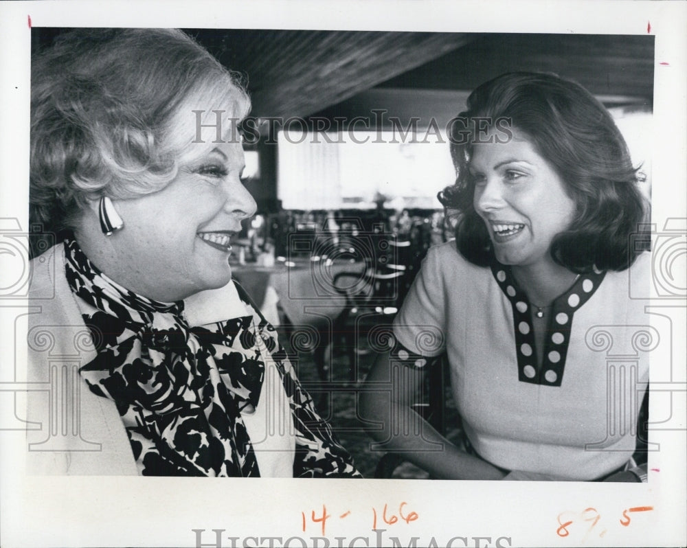 1976 Press Photo Virginia Graham, Singer, Author and Actress - Historic Images