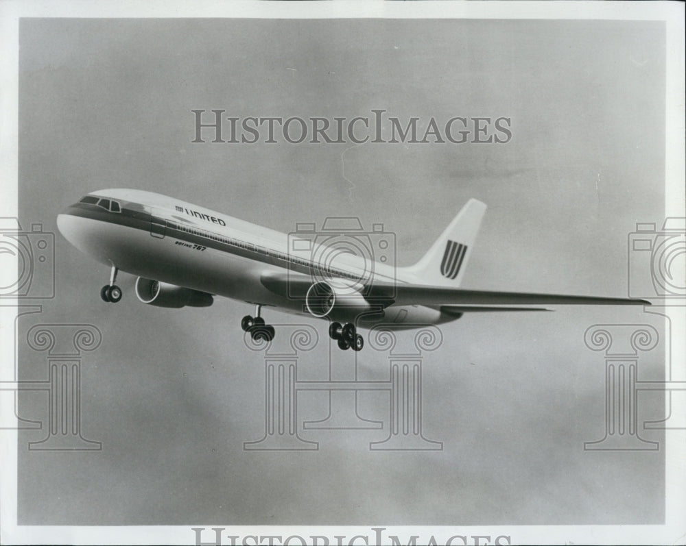 1978 Press Photo United Airline Plane. - Historic Images