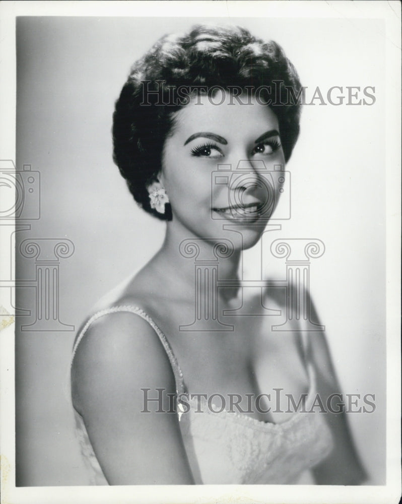 1960 Press Photo Actress Ada Cavella - Historic Images