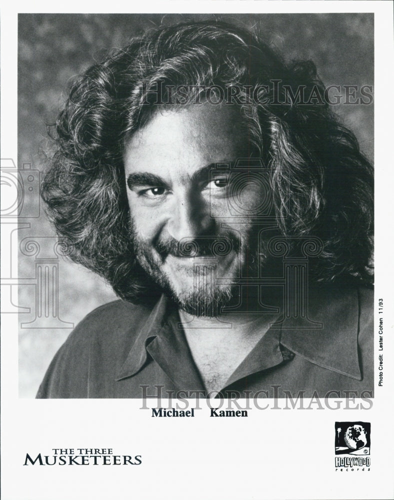 1993 Press Photo Actor Michael Kamen In The Three Musketeers - Historic Images