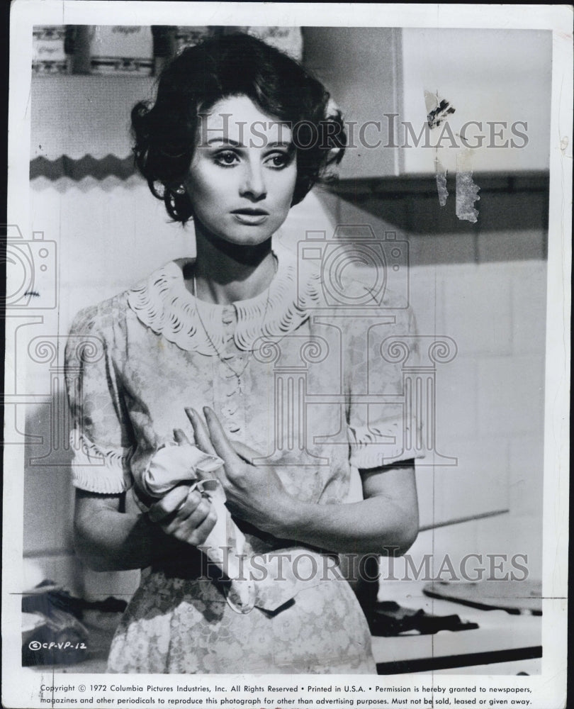 1972 Press Photo Actress Jill Ireland in &quot;The Valichi Papers&quot; - Historic Images