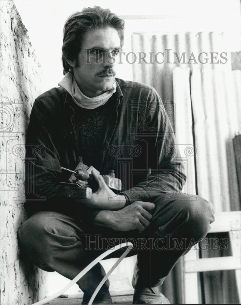 Press Photo Jeremy Irons, English Actor - Historic Images