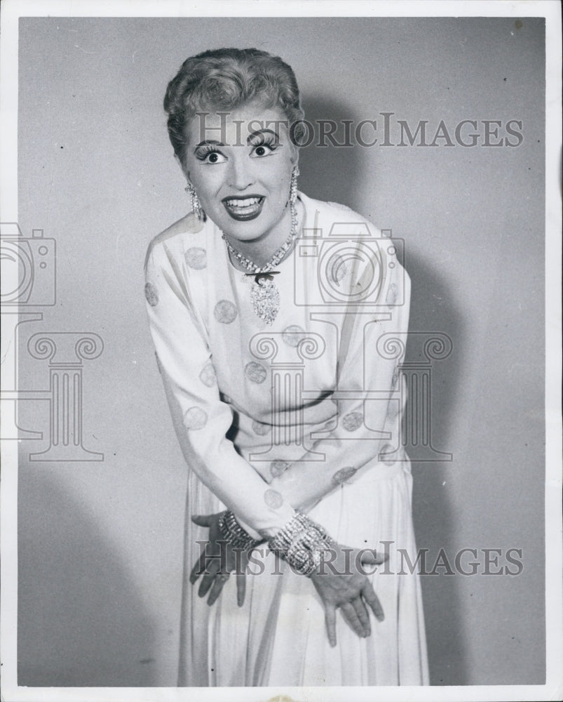 1954 Press Photo Jet MacDonald, Opera Star. - Historic Images