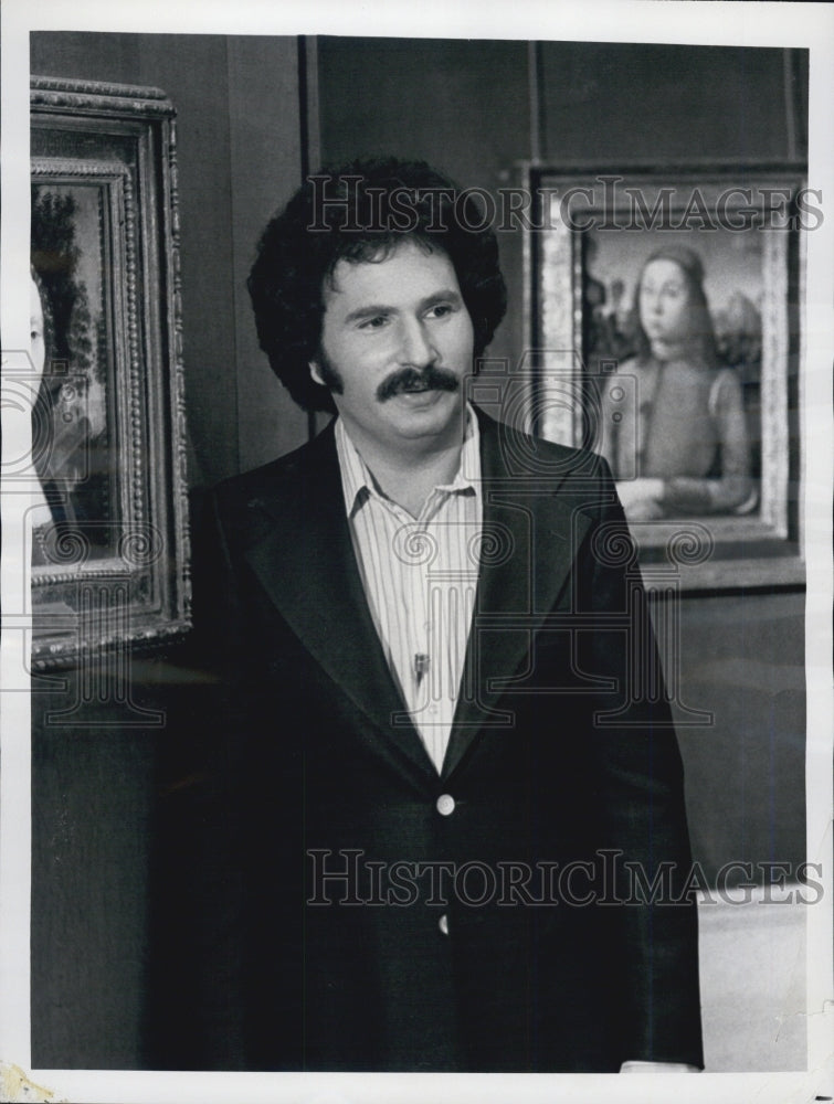 1979 Press Photo Actor Gabriel Kaplan In What&#39;s Museum For Anyway? - Historic Images