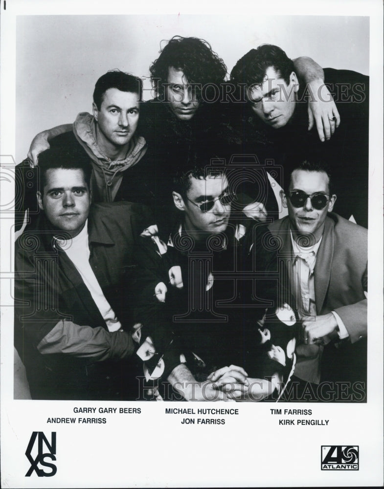 1993 Press Photo Atlantic Records Present INXS - Historic Images