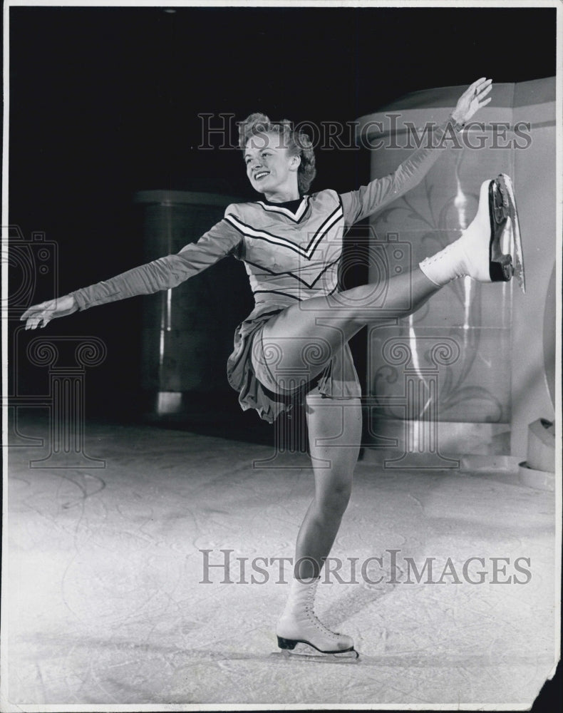 1948 Press Photo Ice Follies of 1948, Betty Schalow - Historic Images