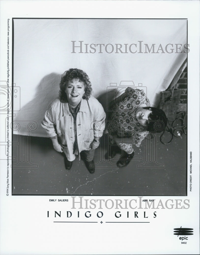 Press Photo Amy Ray & Emily Saliers The Indigo Girls - Historic Images