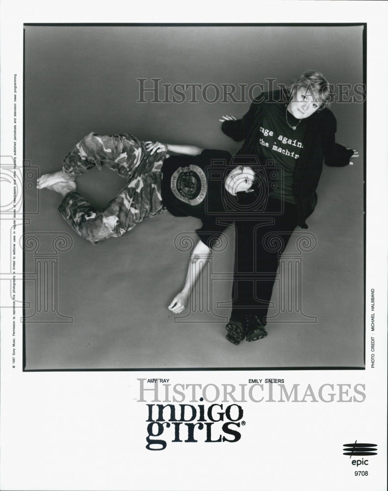 1997 Press Photo Folk Rock Music Duo Indigo Girls - Historic Images