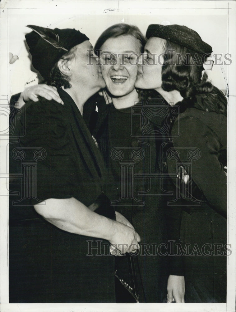 1938 Press Photo Lillian Hlavati received a 5-10 year suspended sentence - Historic Images