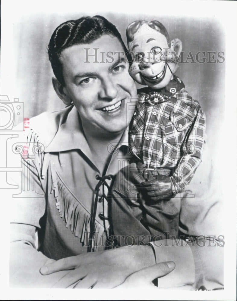 1998 Press Photo &quot;Buffalo&quot; Bob Smithshow,Lou &quot;Clarabell the Clown&quot; - Historic Images