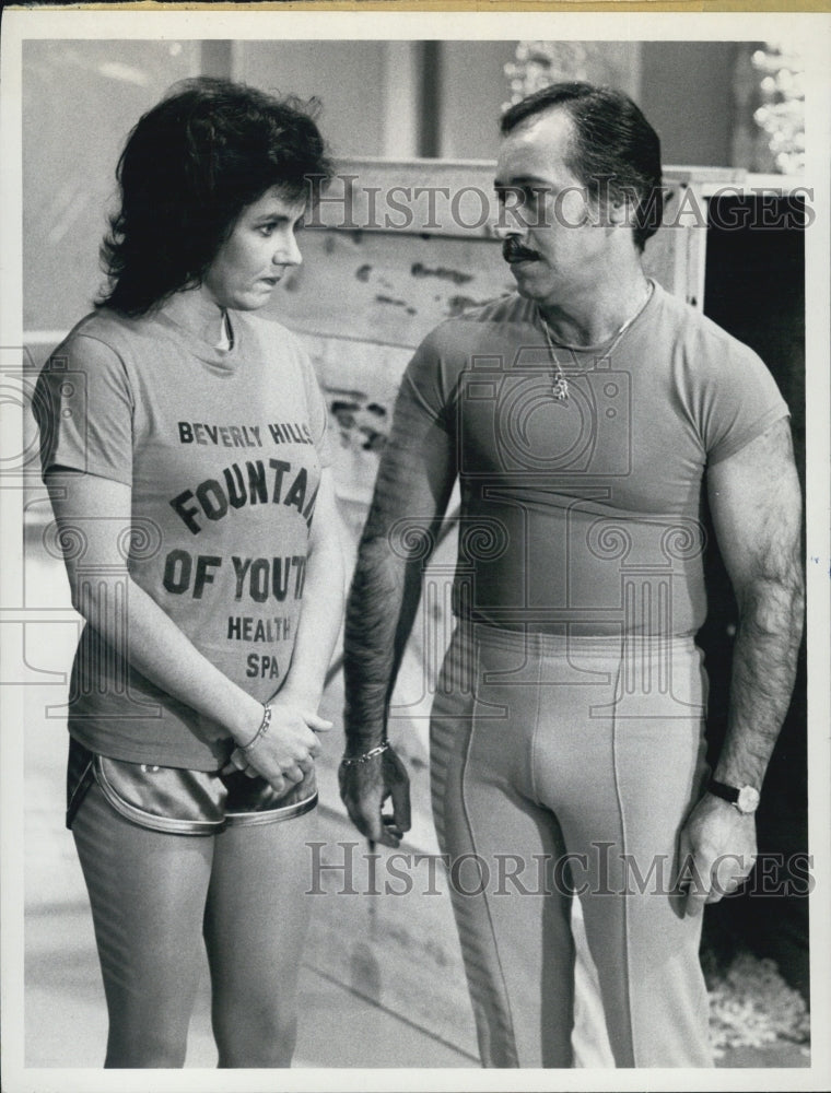 1979 Press Photo Actress Stockard Channing &amp; Lou Cousauolo - Historic Images