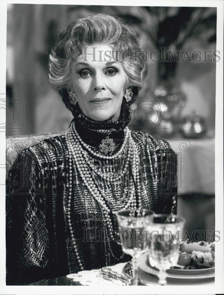 1988 Press Photo Actress Nan Martin in &quot;Old Money&quot; - Historic Images