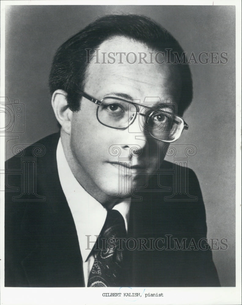 Press Photo Pianist, Gilbert Kalish to perform - Historic Images