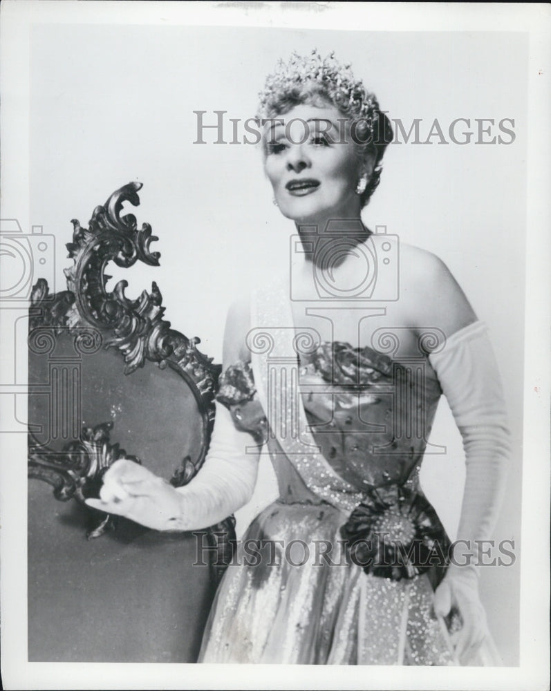 1949 Press Photo Actress Irene Rich in &quot;As The Girls Go&quot; - Historic Images