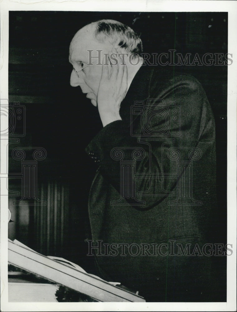 1937 Press Photo Lord Cecil,chair of Natl Congress of Intl Peace Campaign - Historic Images