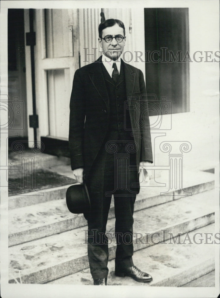 1927 Press Photo Former Sec of War Newton D Baker - Historic Images