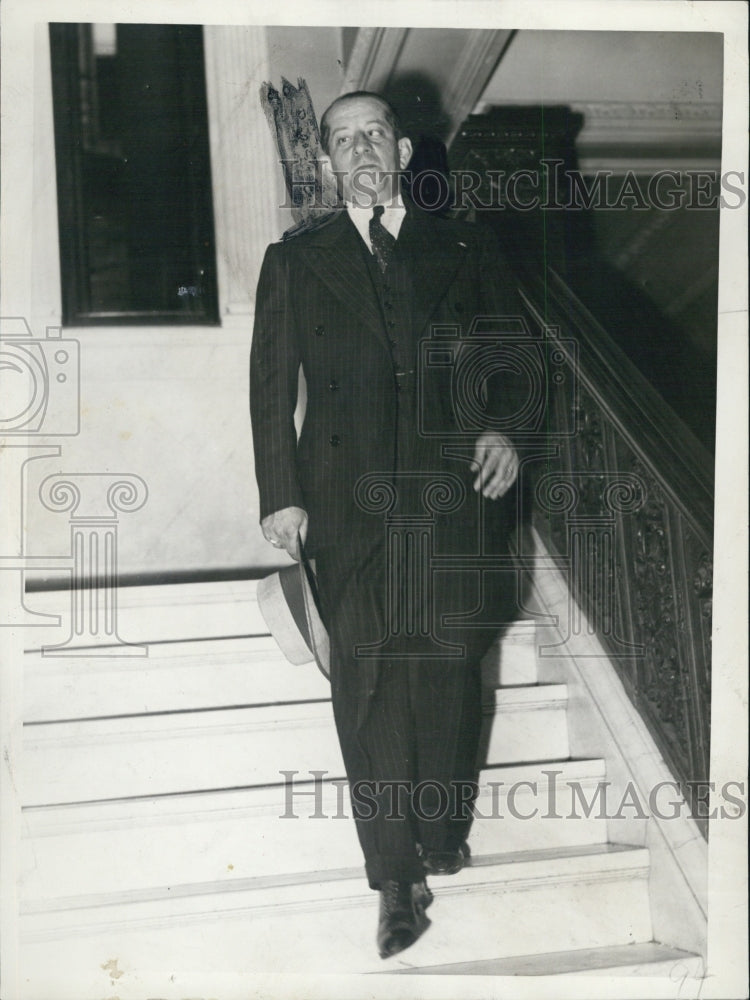 1941 Press Photo Judge Israel A Ruby of Williamstown - Historic Images