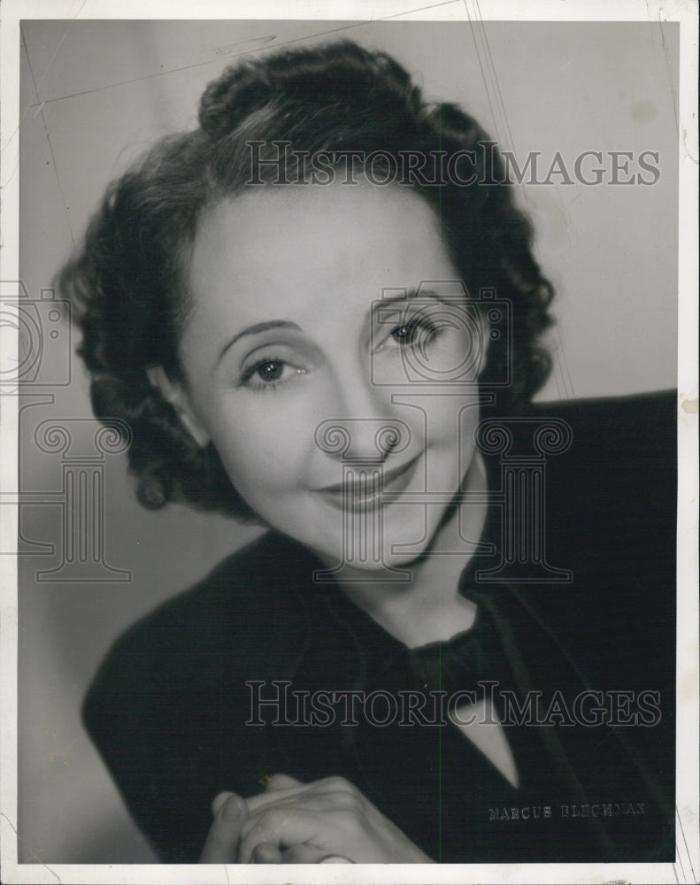 1939 Press Photo Actress Enid Markey in "Morning's At Seven" - Historic Images