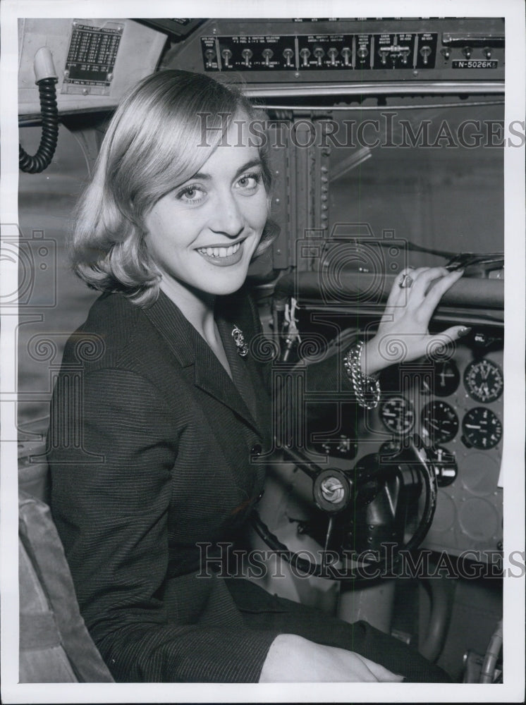 1955 Press Photo Dancer,actress Lillemor Larson - Historic Images