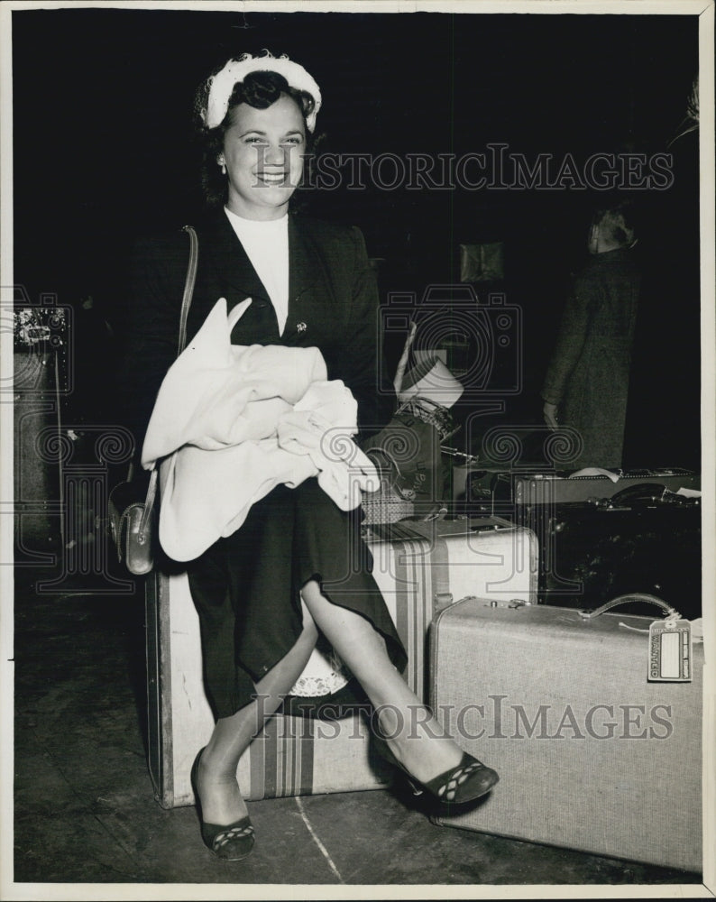 1952 Press Photo A picture of Miss Lucille Leonza - Historic Images