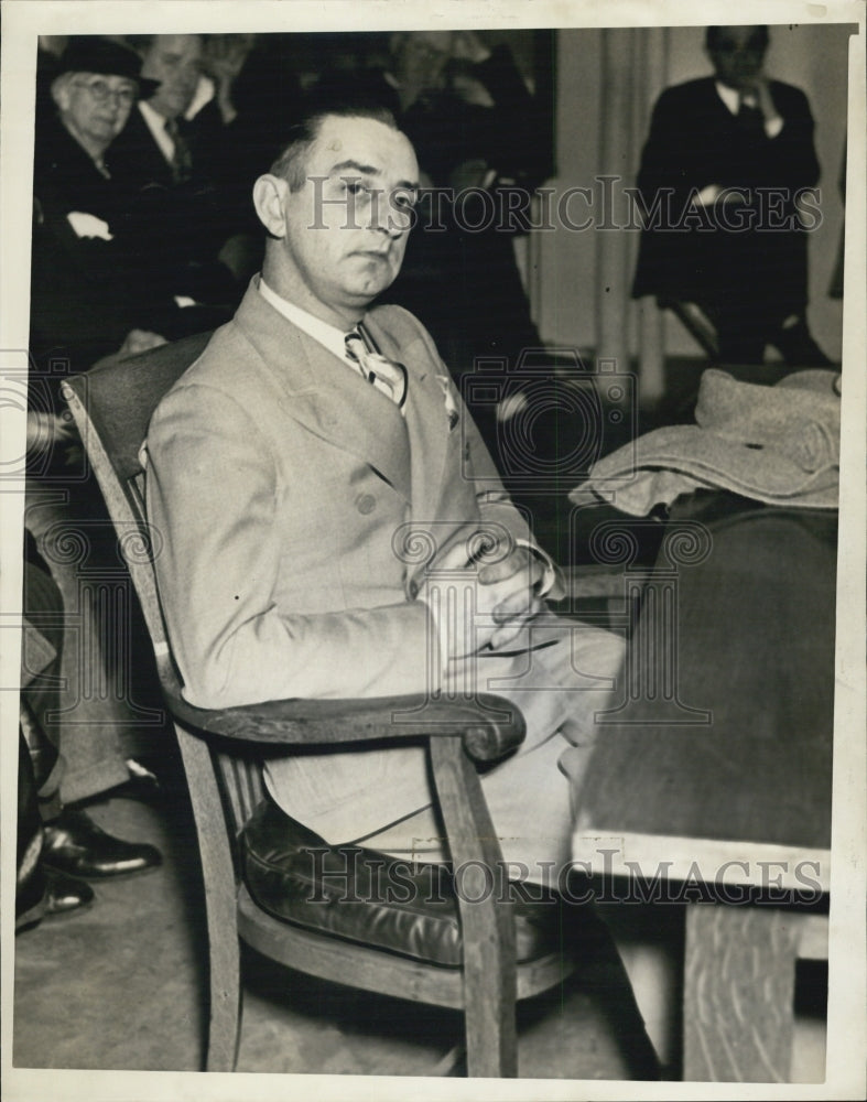 1938 Press Photo Edwin Leanied the man in the picture - Historic Images